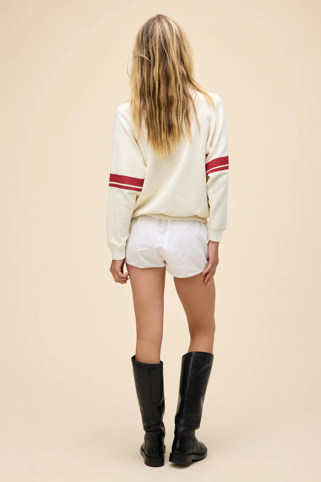 the doors love her madly reverse raglan crewneck sweatshirt