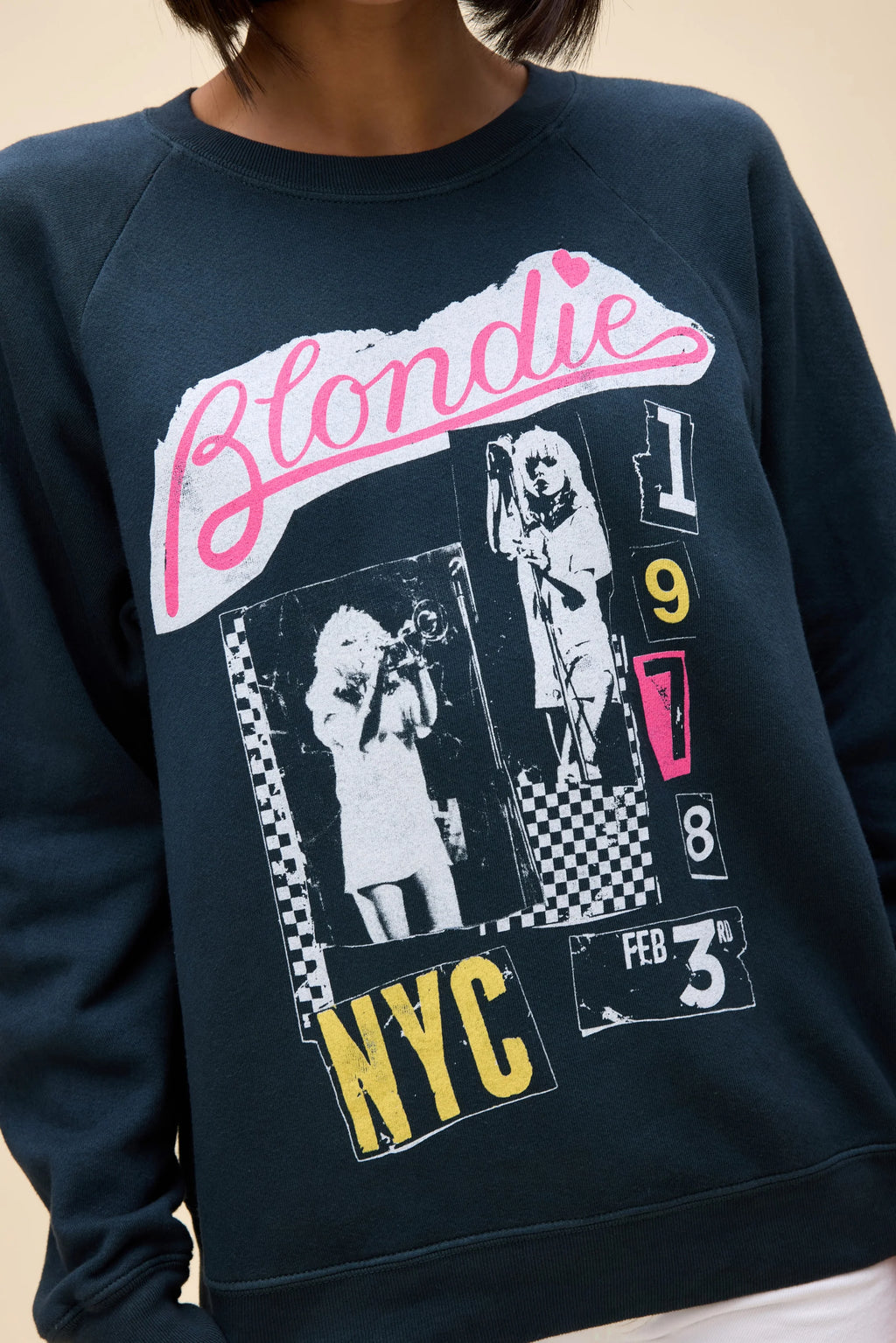 blondie valentine collage vintage sweatshirt