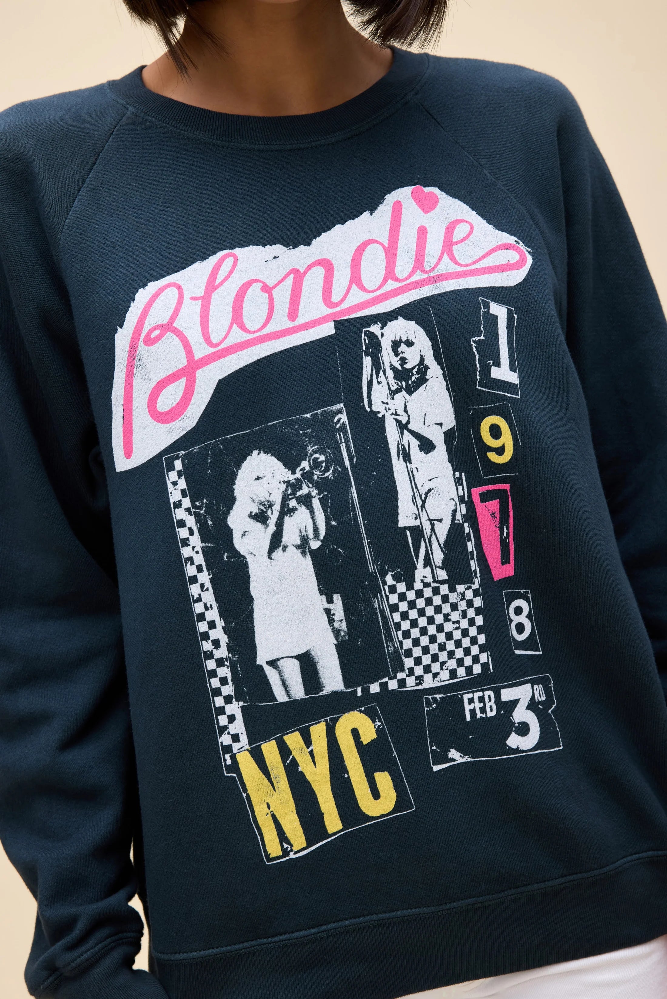 blondie valentine collage vintage sweatshirt