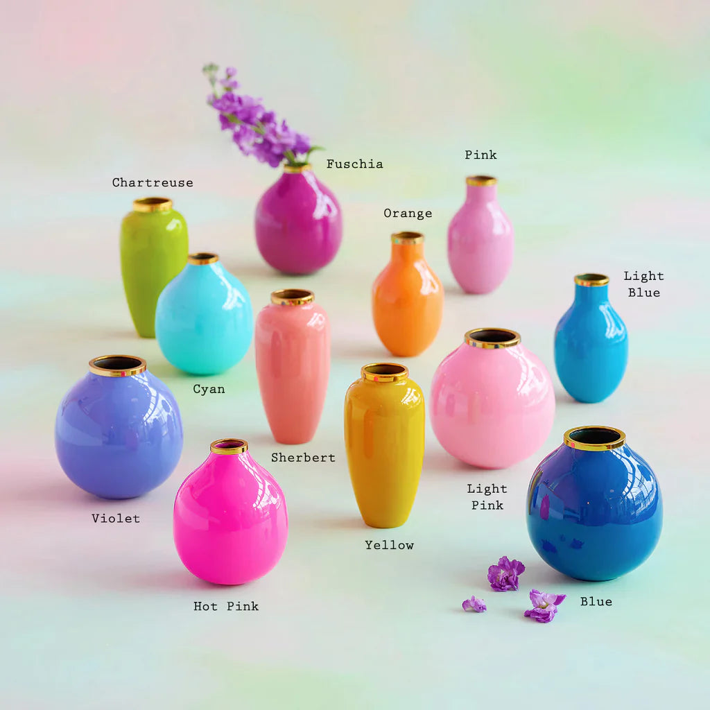 sweetly saturated vases