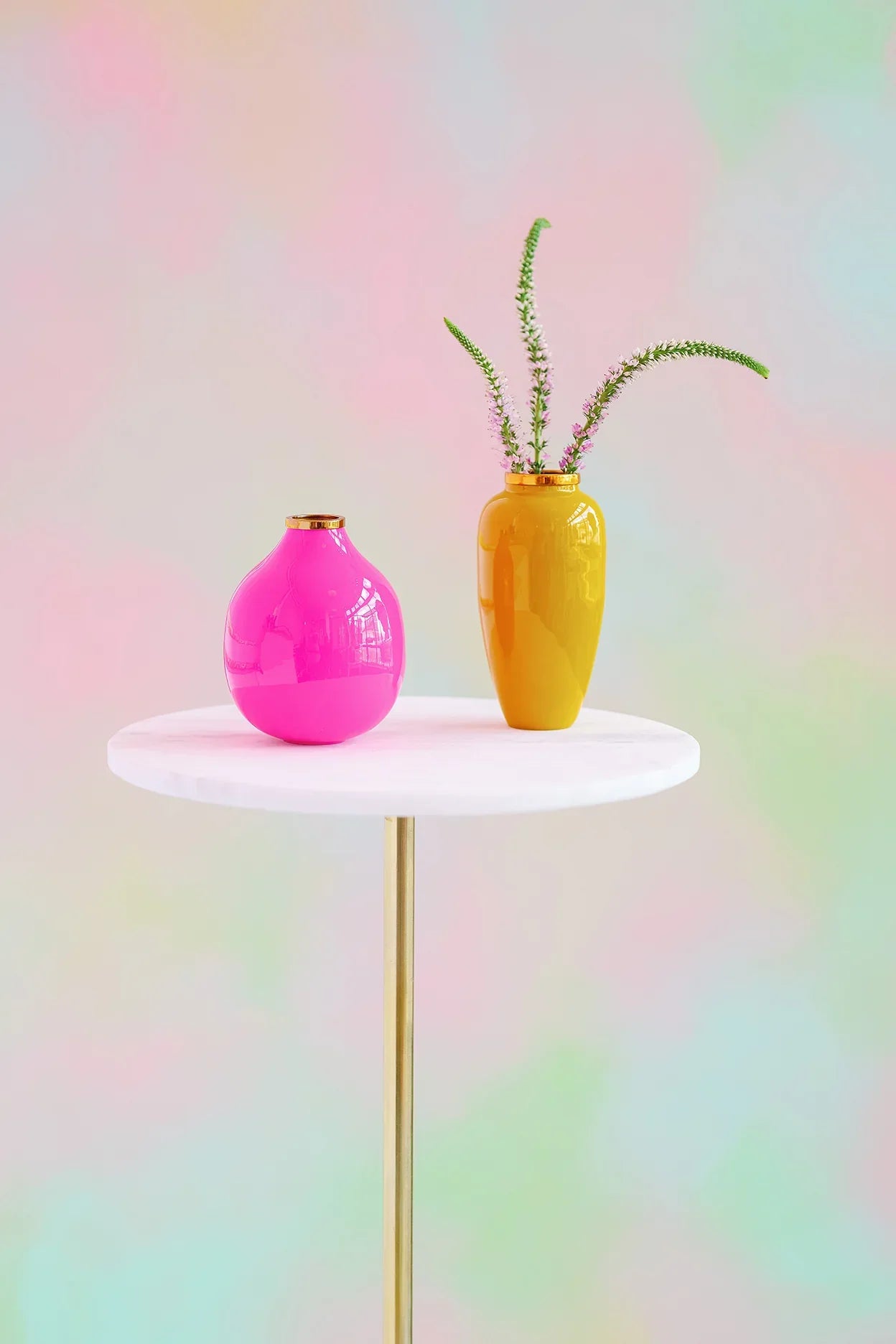 sweetly saturated vases