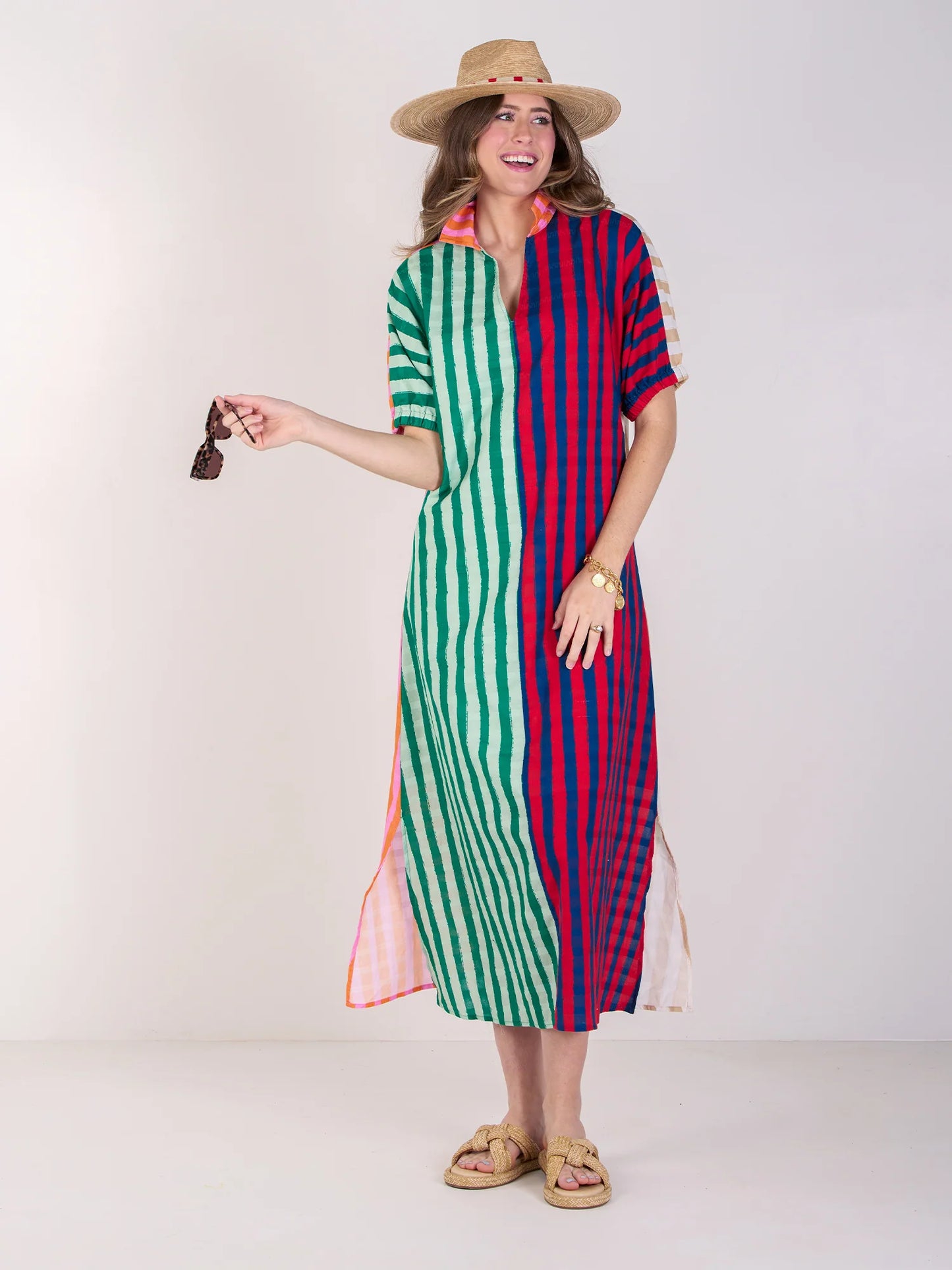 poppy maxi stripe mix