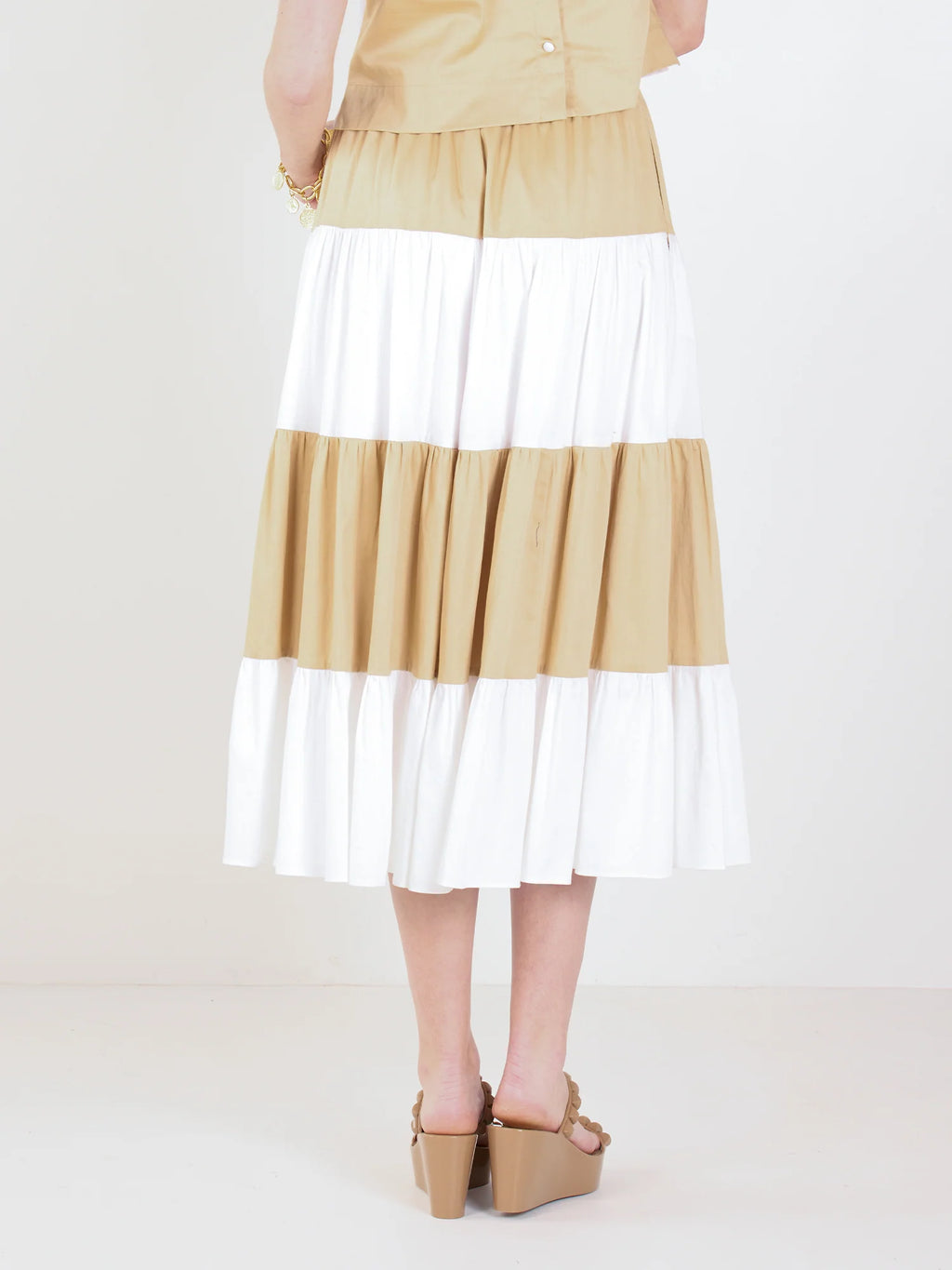 tiered maxi sand