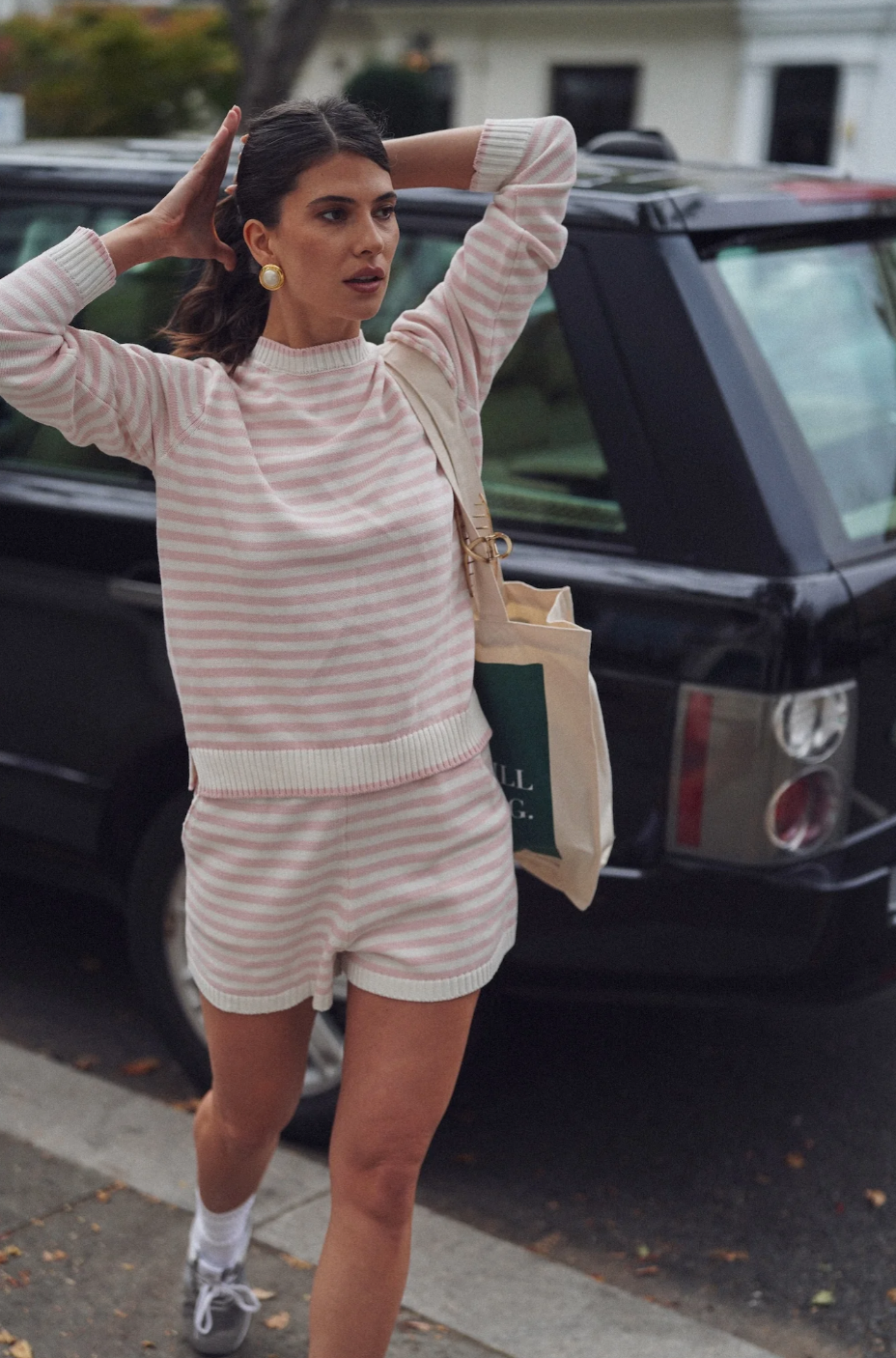 autumn sweater - cream/ballerina