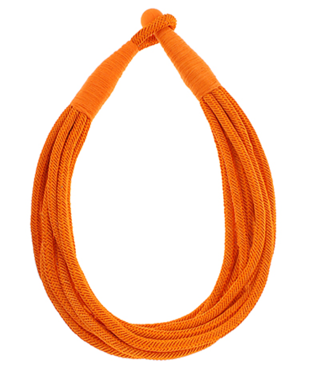 multi strand rope necklace