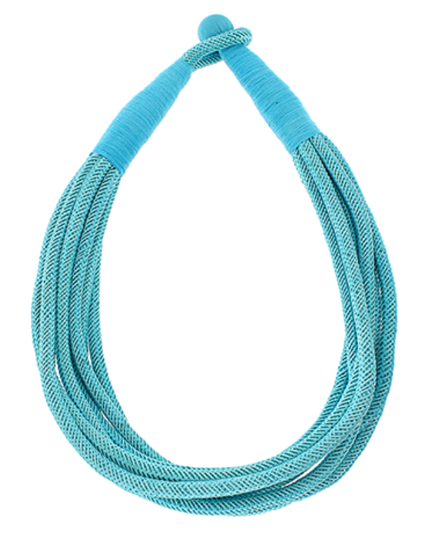 multi strand rope necklace