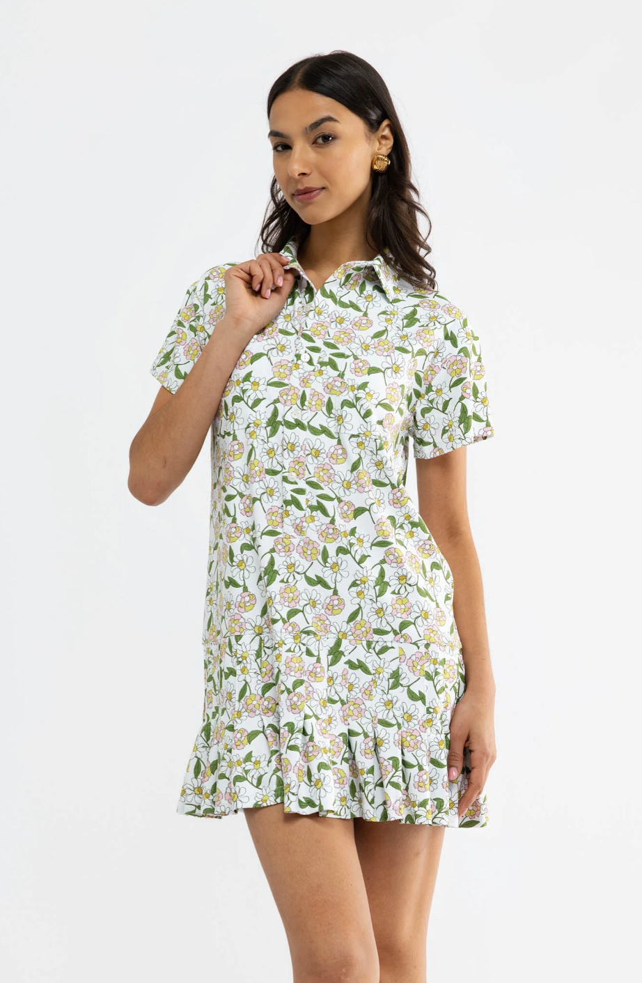 aspen dress in oopsy daises