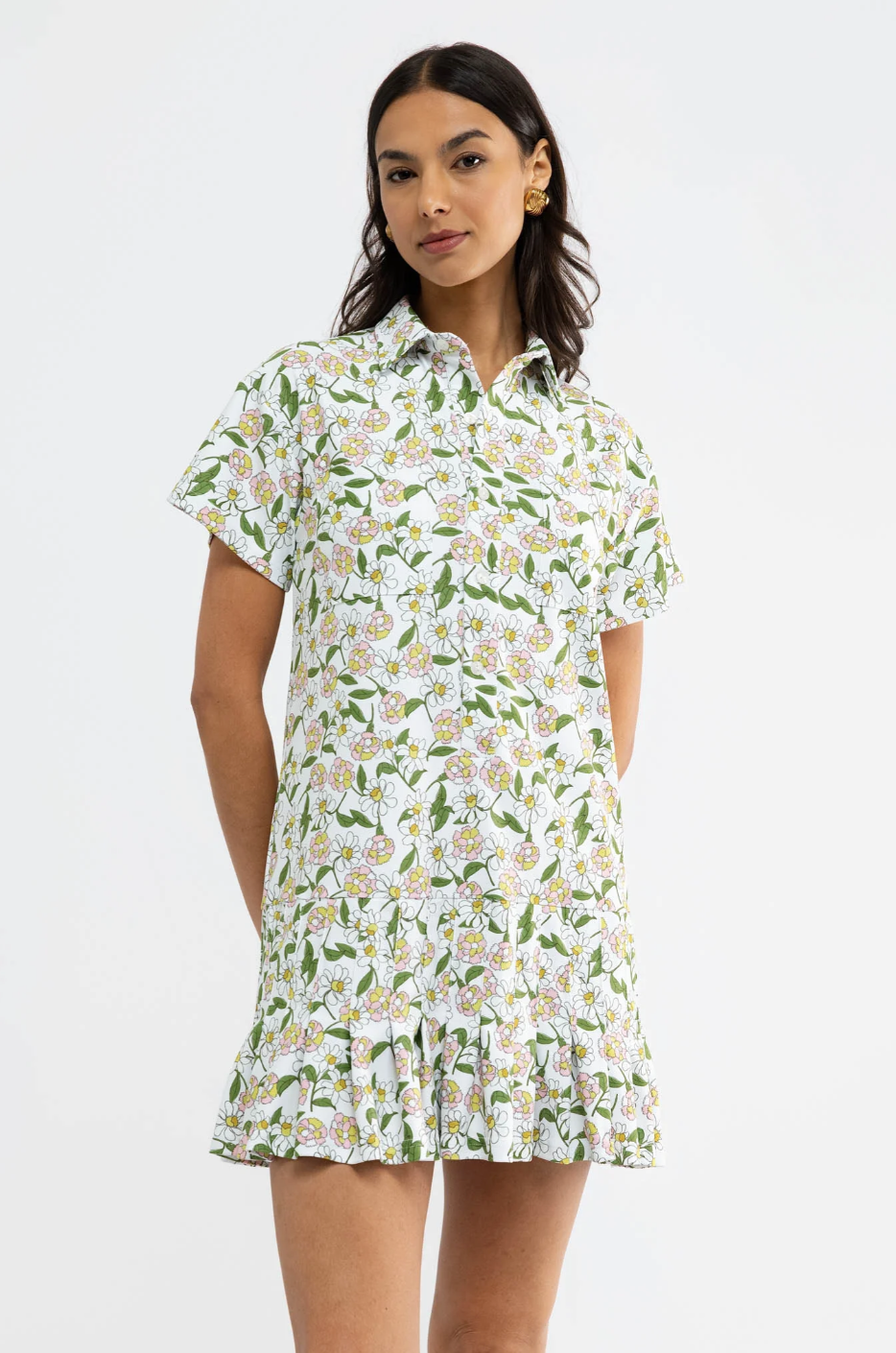 aspen dress in oopsy daises