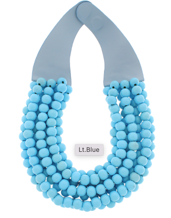 bailey wood necklace