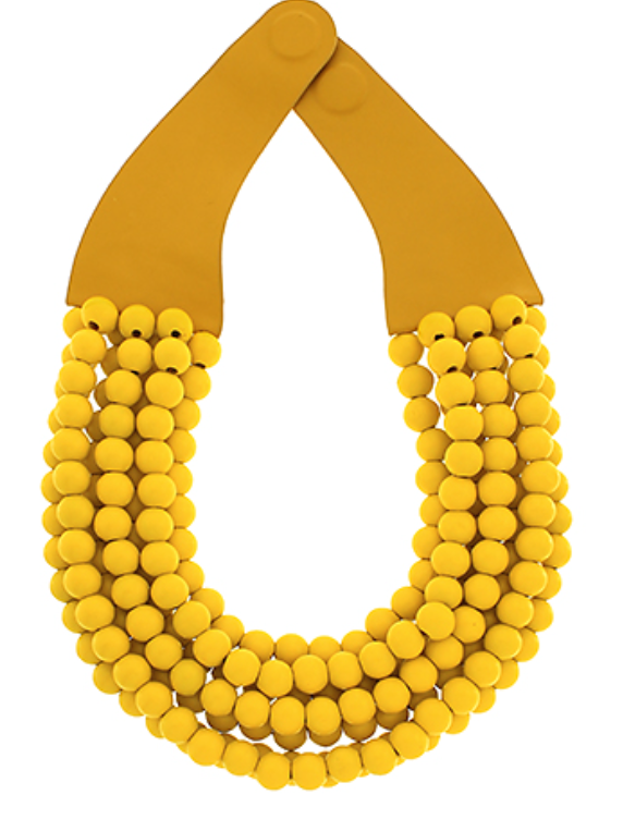 bailey wood necklace