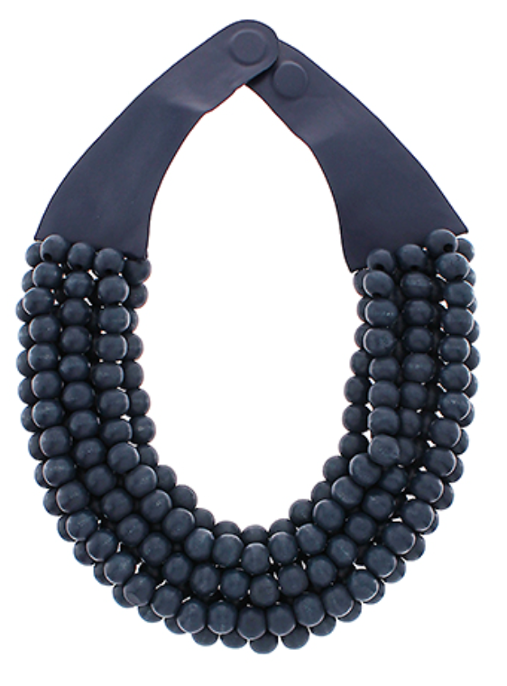 bailey wood necklace