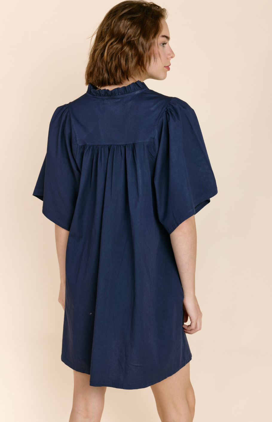 nicola dress navy