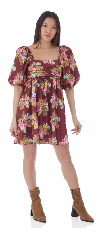 hunter dress in gallery floral