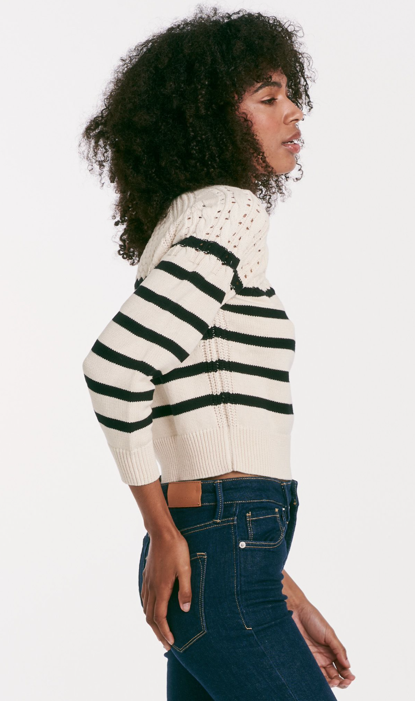 arlo striped sweater