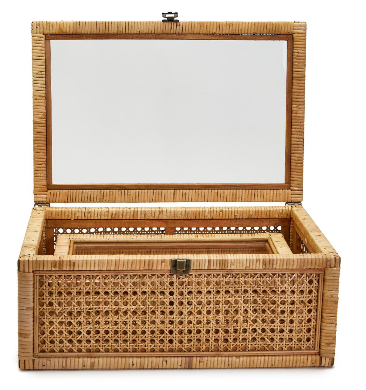 rattan decorative storage boxes