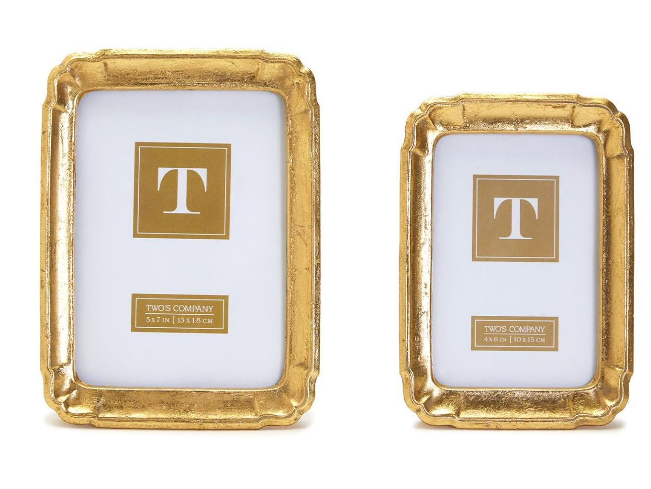 gold leaf photo frames