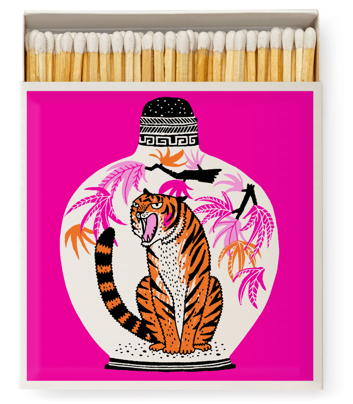 charlotte farmer tiger square matchbox