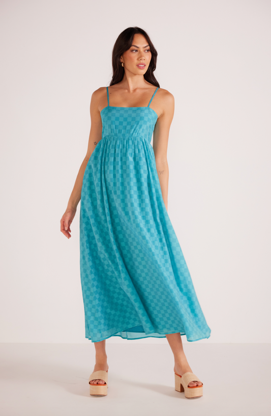 lucille strappy maxi dress
