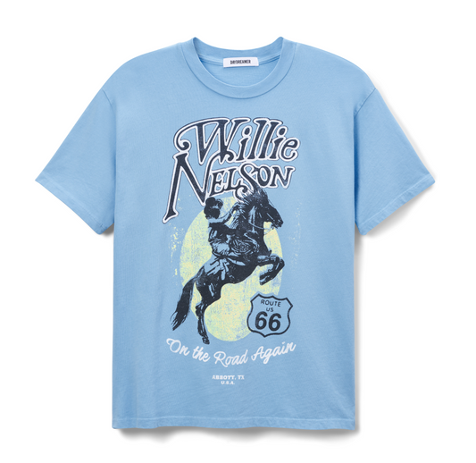 willie nelson route 66 weekend tee