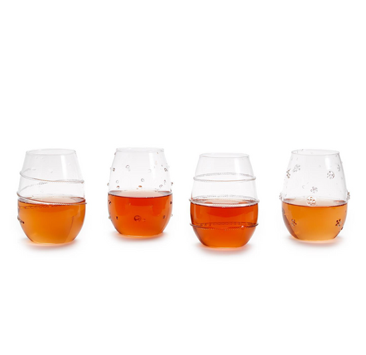 verre stemless wine glass