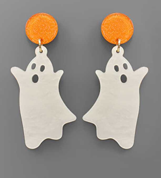 ghost earrings