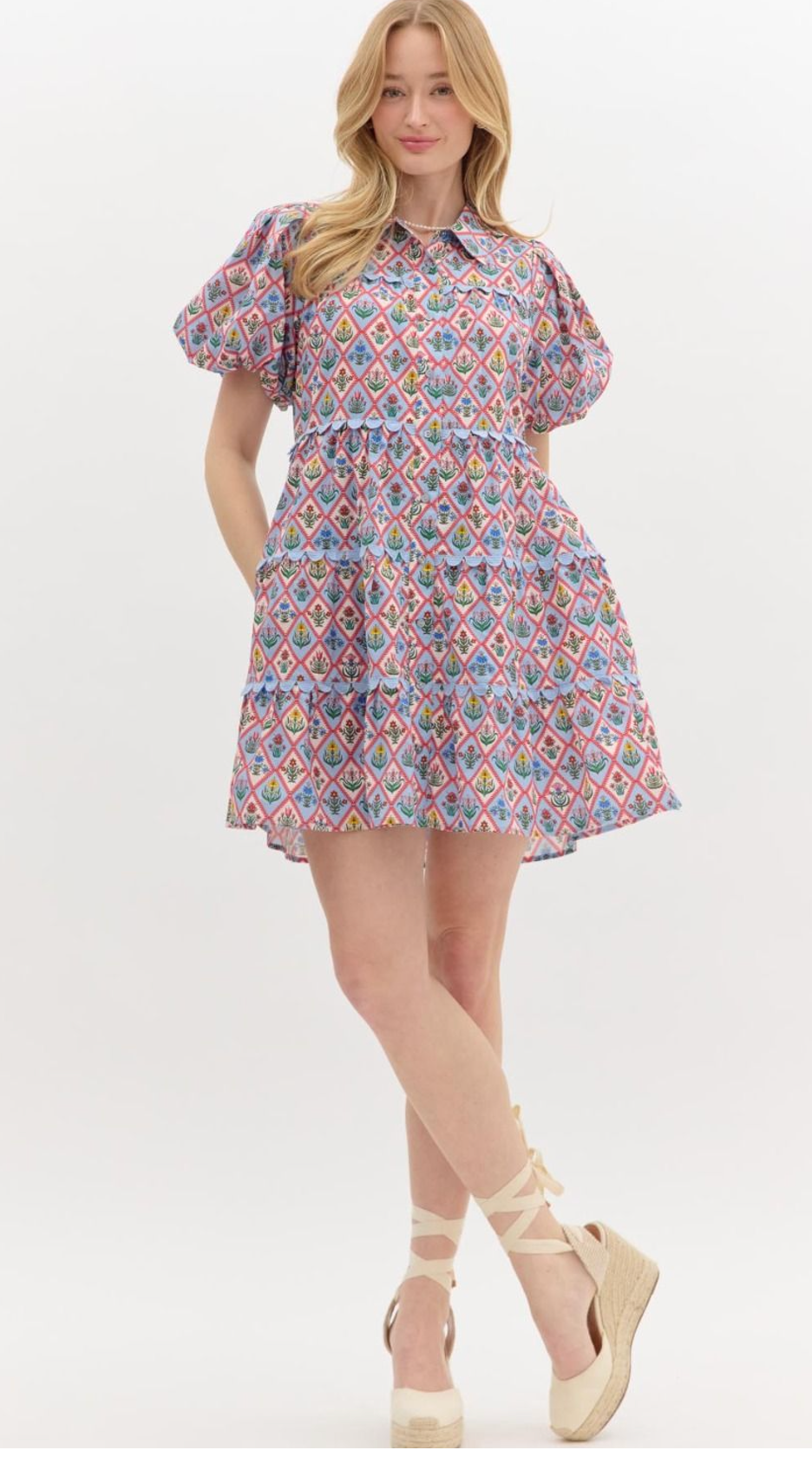 ariana floral dress