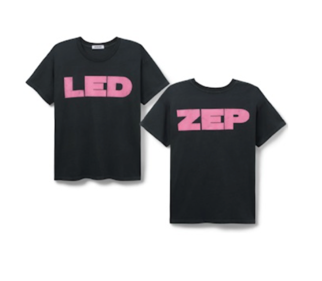 led zeppelin led zep merch tee