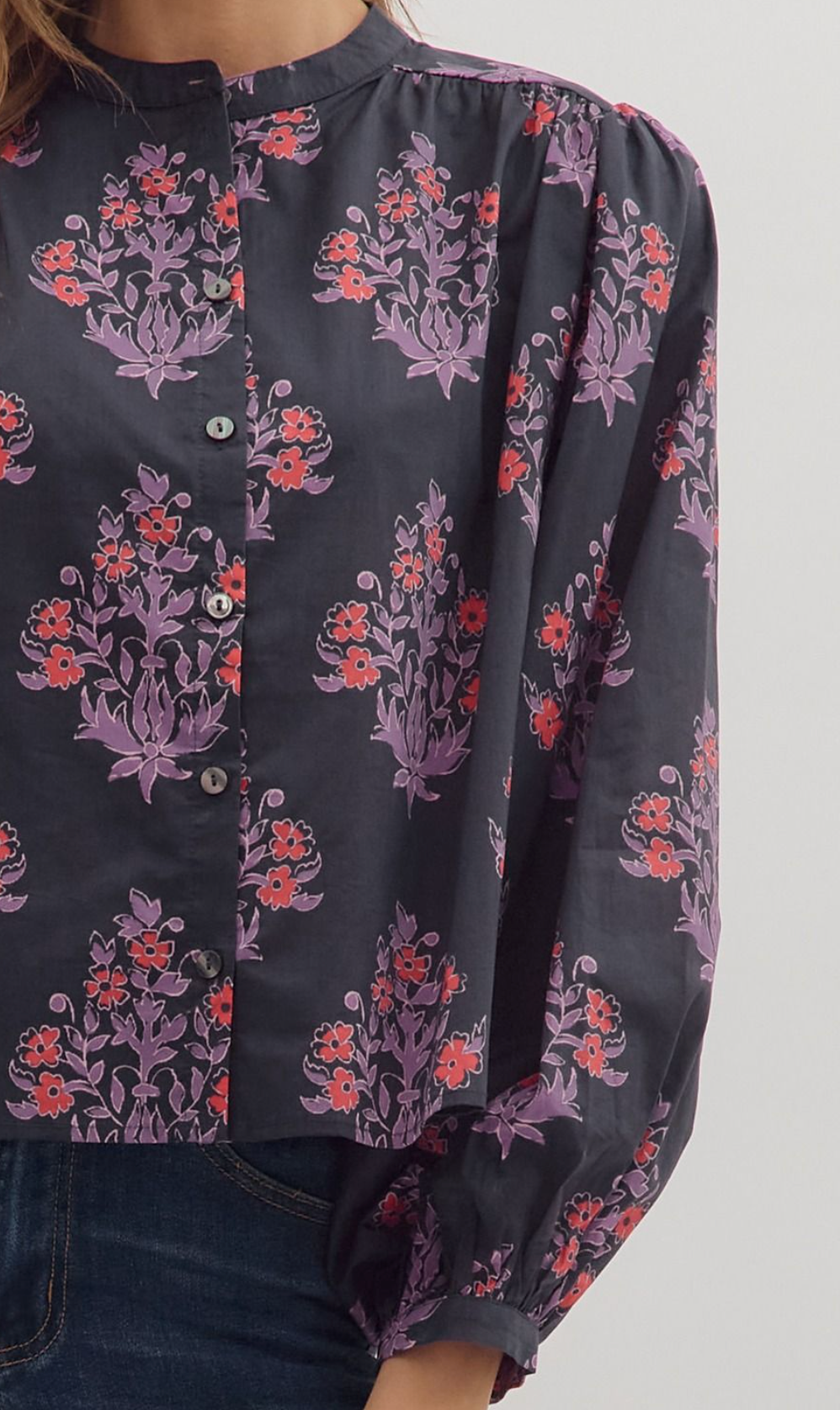 gracie puff sleeve blouse