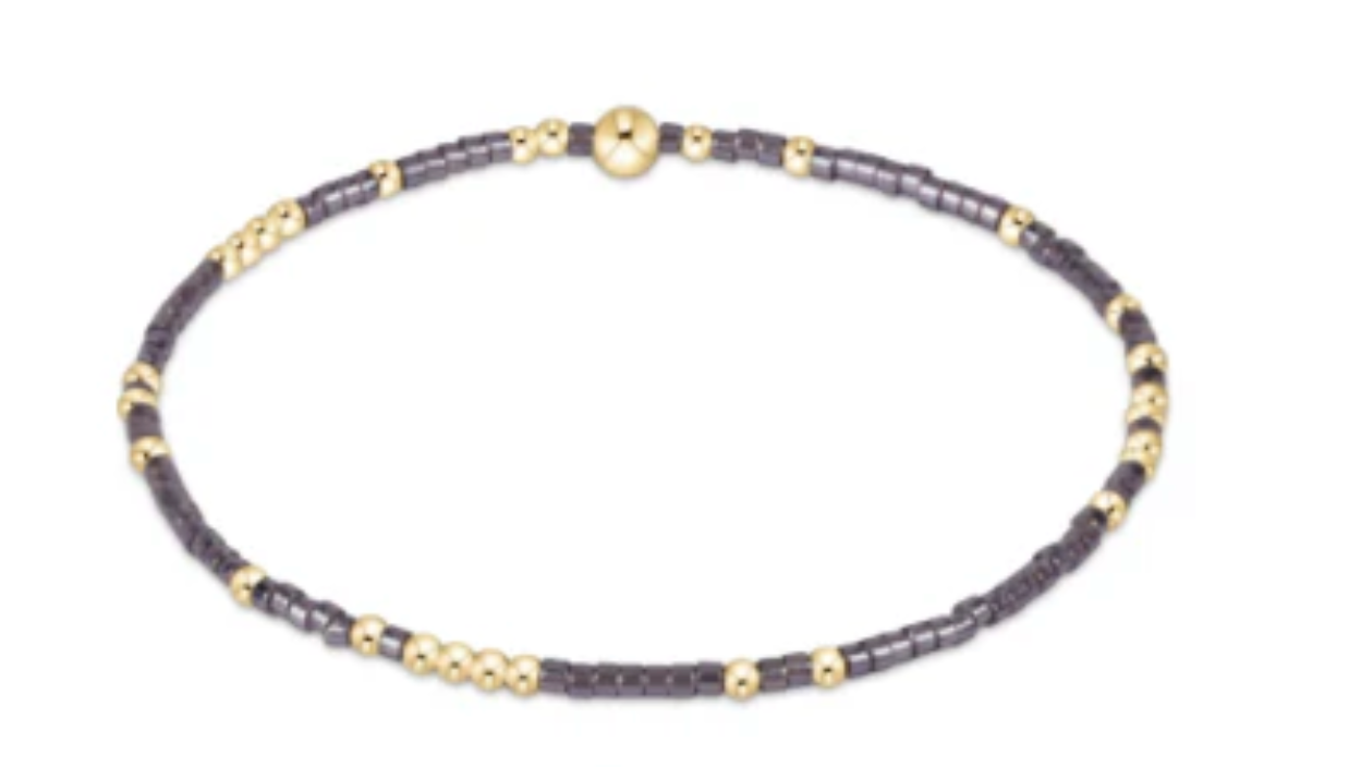 hope unwritten bracelet taupe with a twist