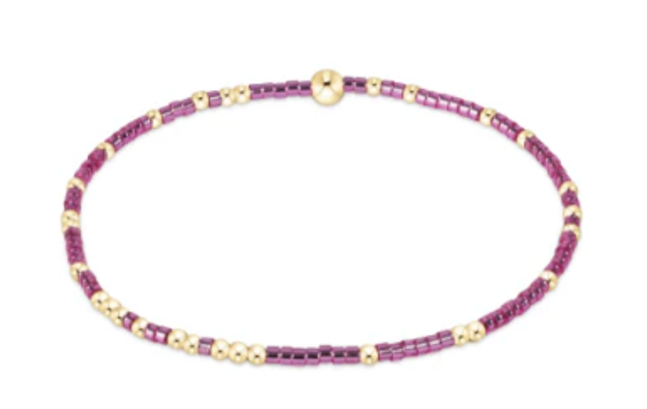 egirl hope unwritten bracelet pink metallic