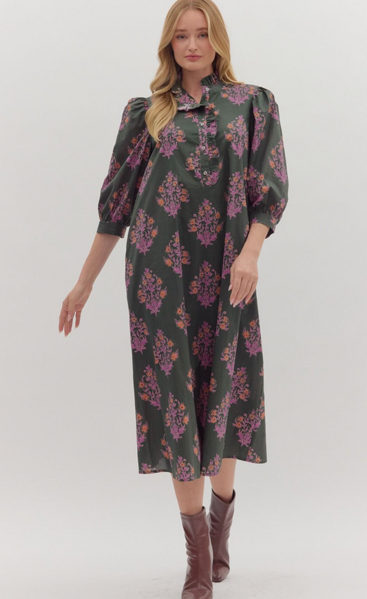 marisa floral dress