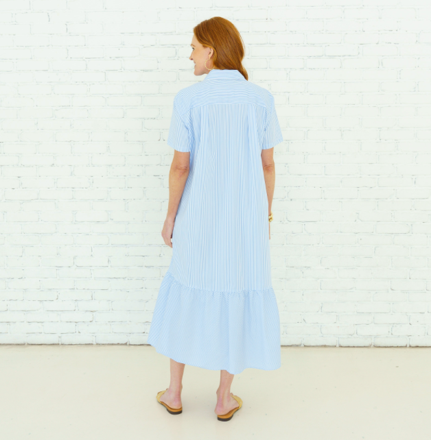 maddie dress wedgewood