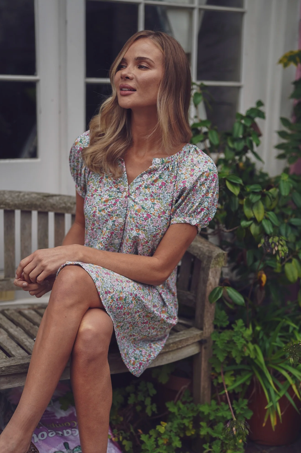 posie dress sorbet bouquet
