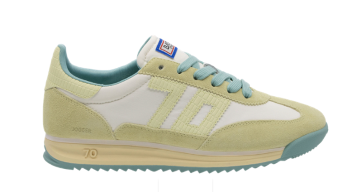 jogger n26 light yellow sneaker