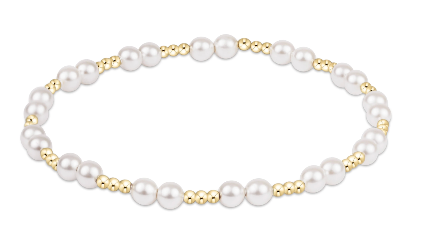 together pearl 4mm bracelet