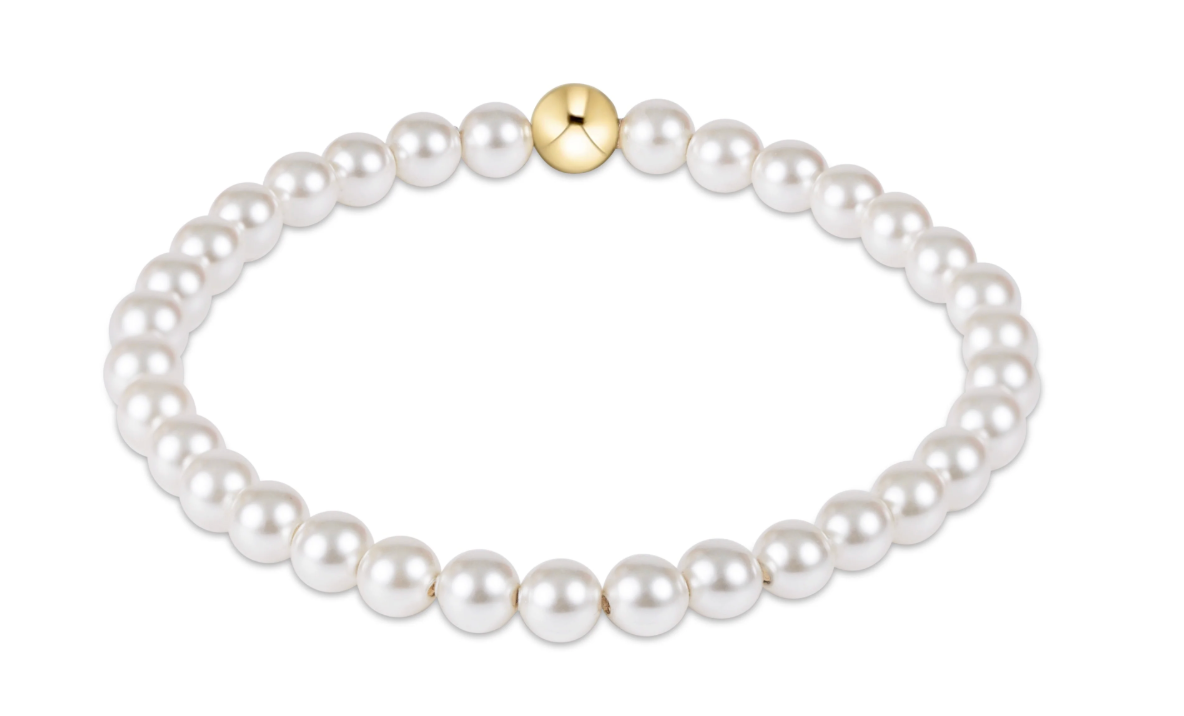 classic pearl 5mm bracelet