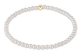 classic pearl 3mm bracelet