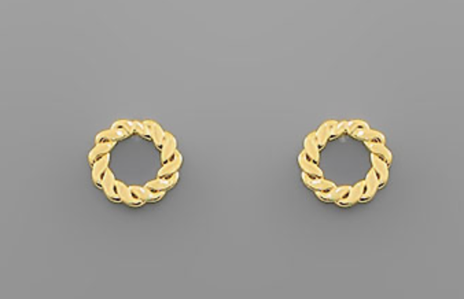 10 mm twist circle studs