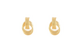 door knocker 3 ring earrings