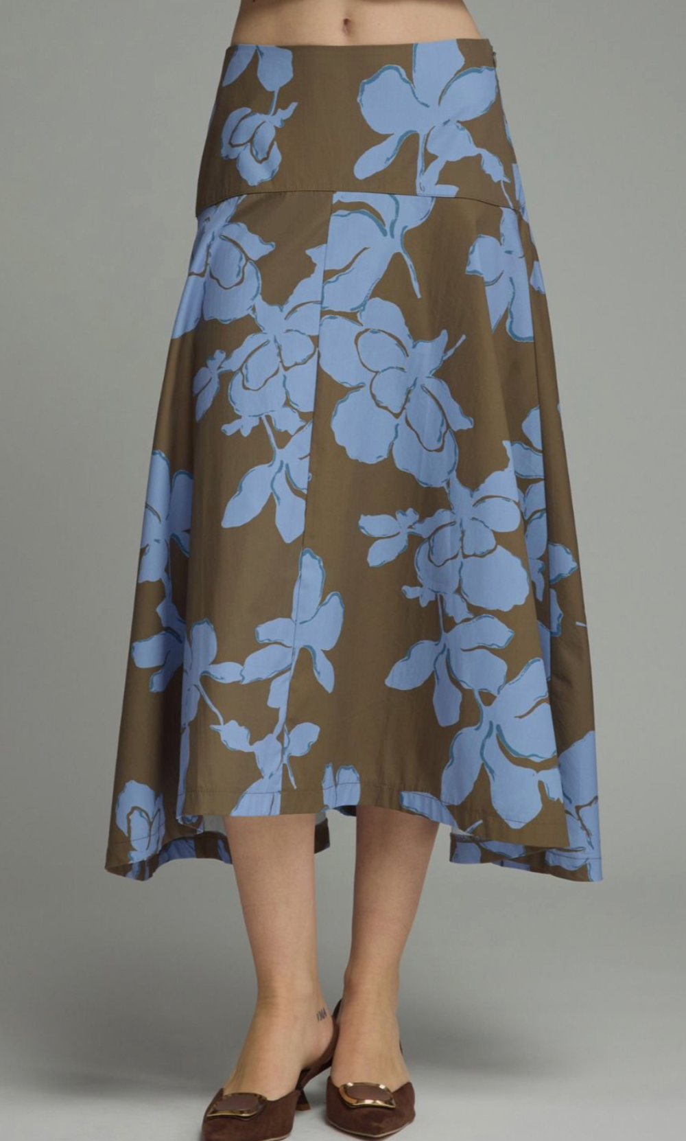luna floral skirt