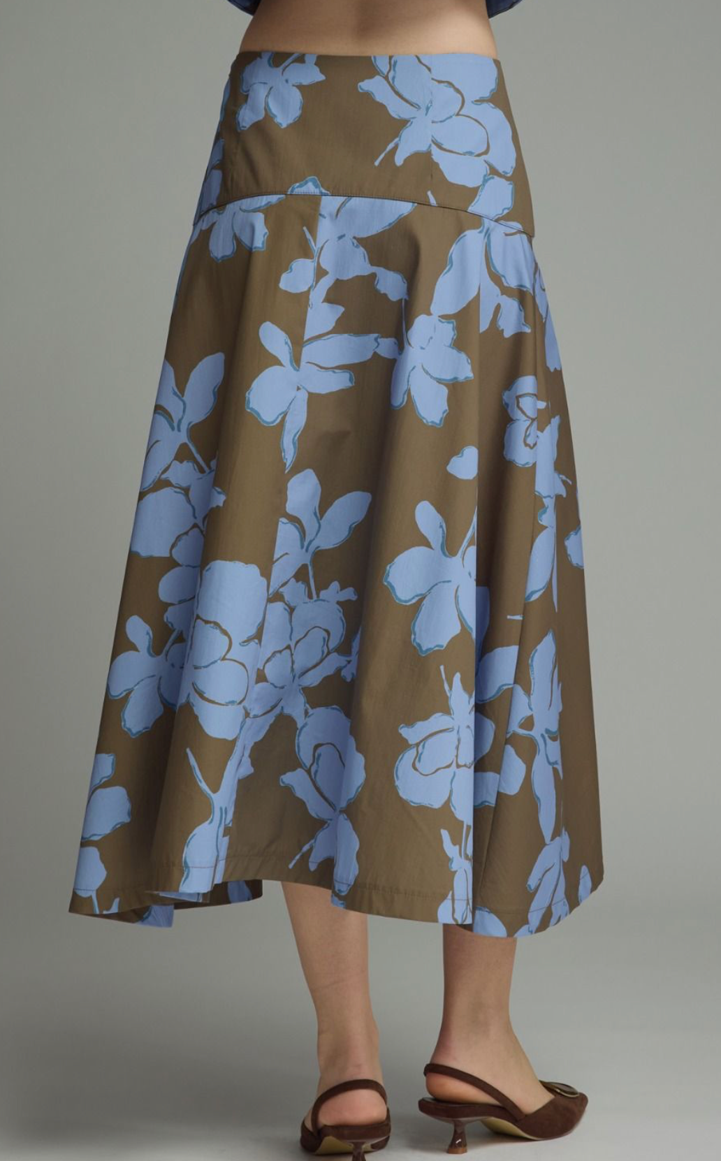 luna floral skirt