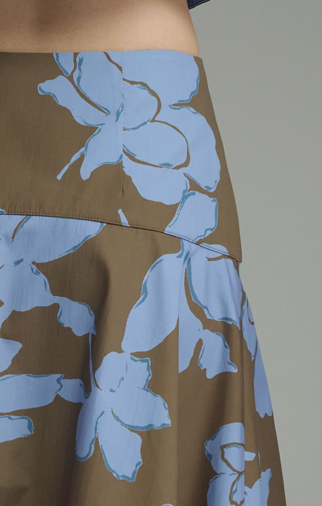 luna floral skirt