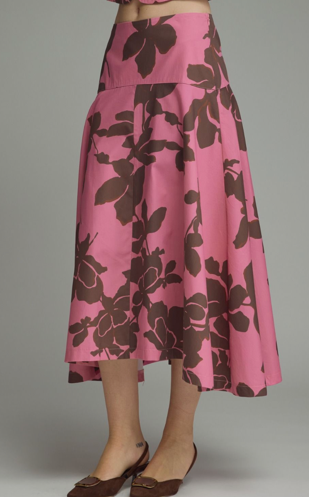 luna floral skirt