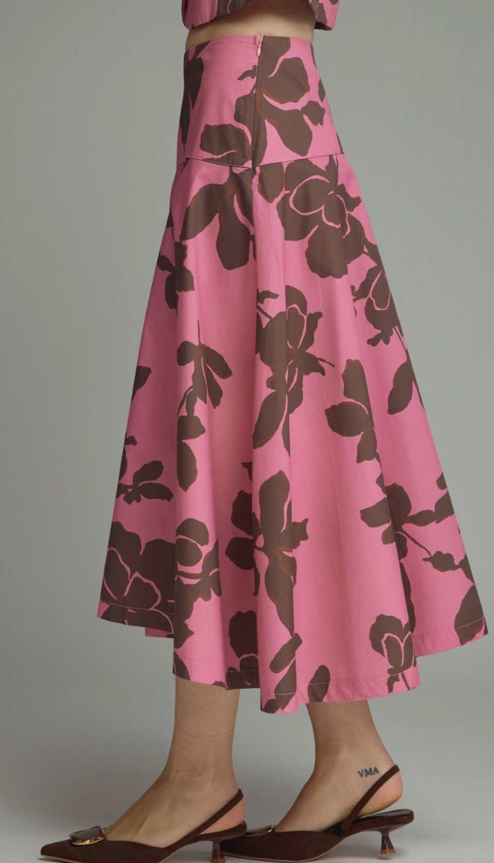 luna floral skirt