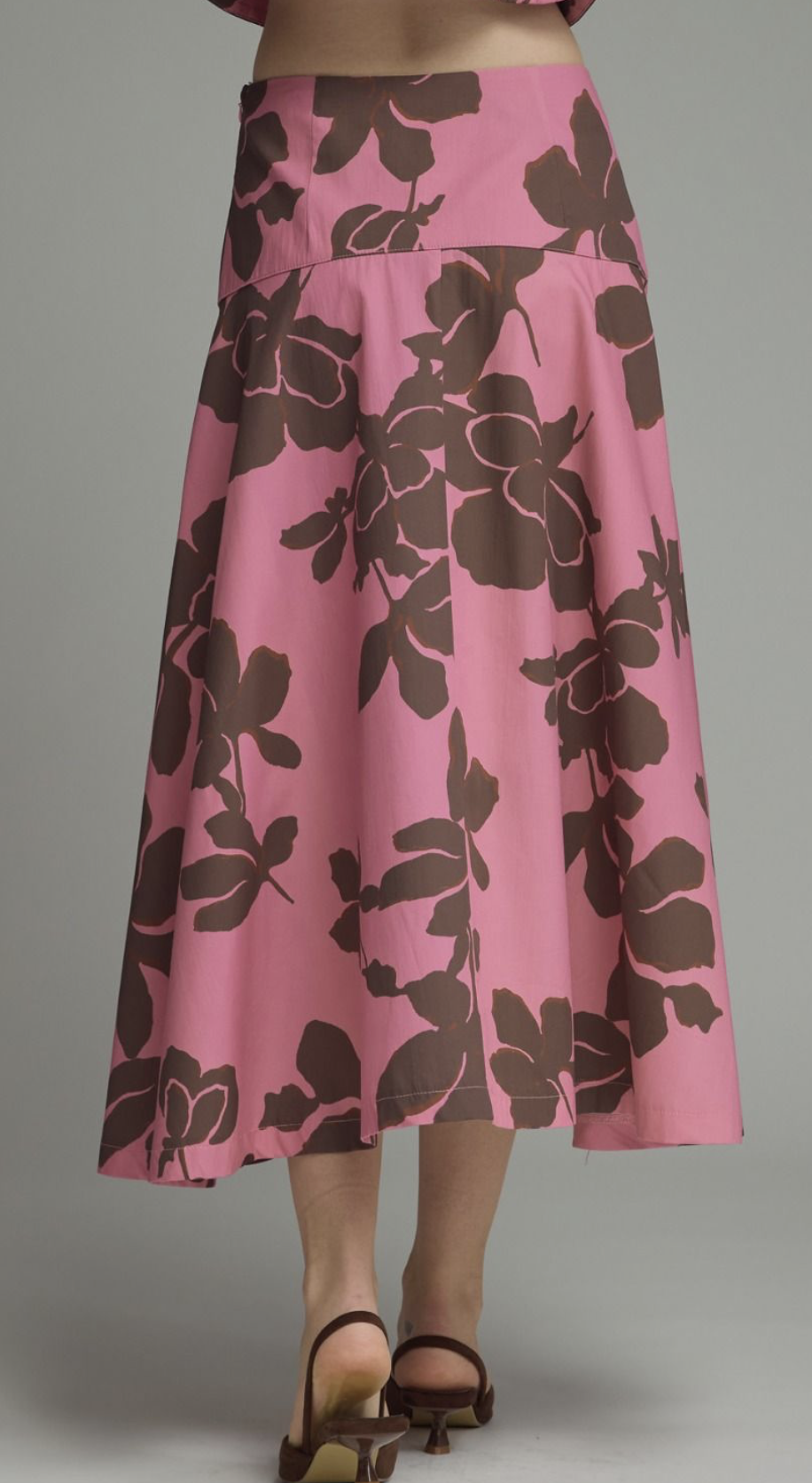 luna floral skirt