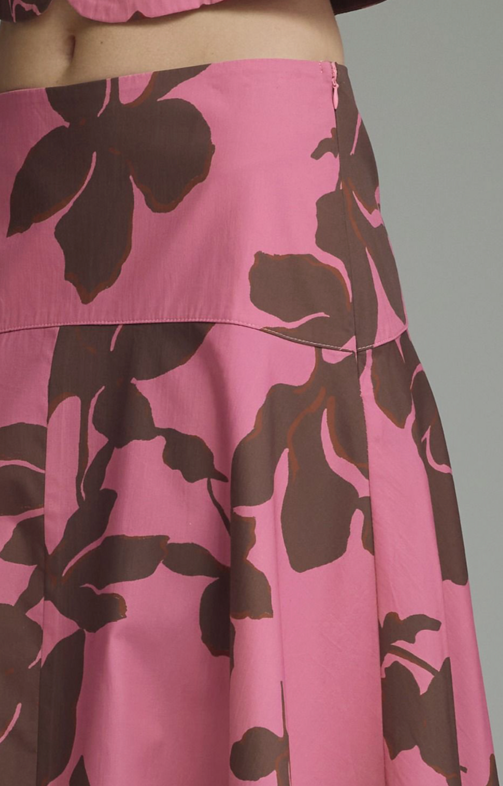 luna floral skirt