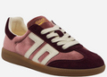 cloud w26 velvet wine butter sneakers