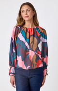 elizabeth blouse leaf study