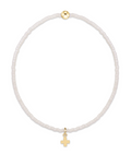 hope classic milkshake bracelet signature cross small gold charm