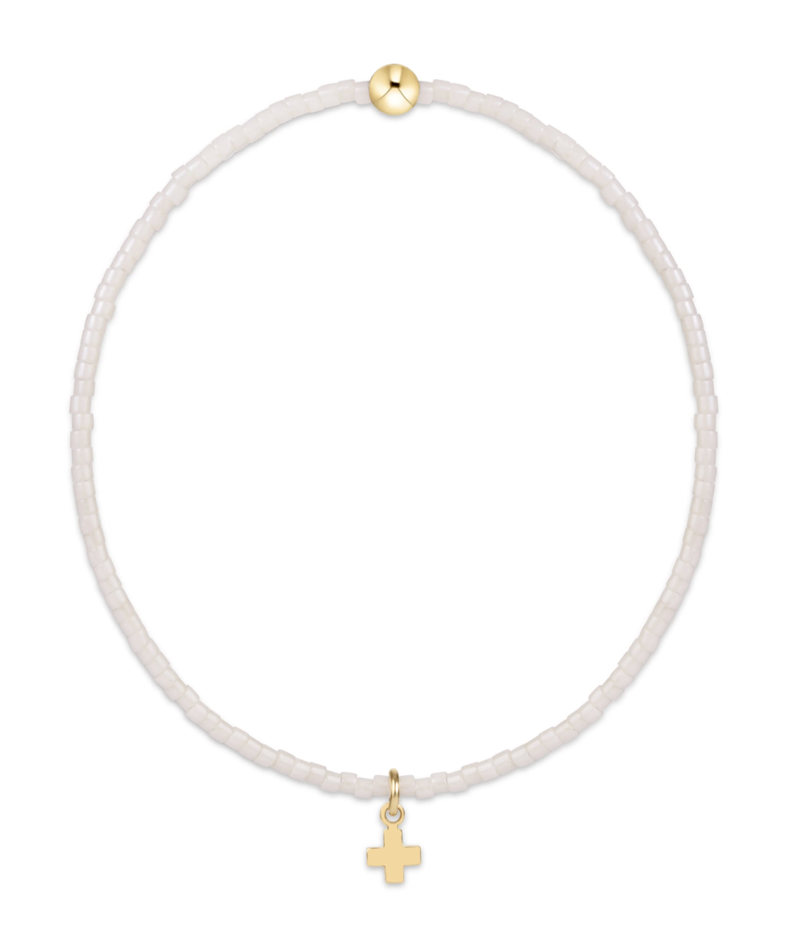 hope classic milkshake bracelet signature cross small gold charm